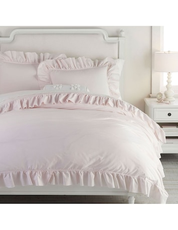 Funda duvet Pottery Barn Teen Washed Cotton Ruffle